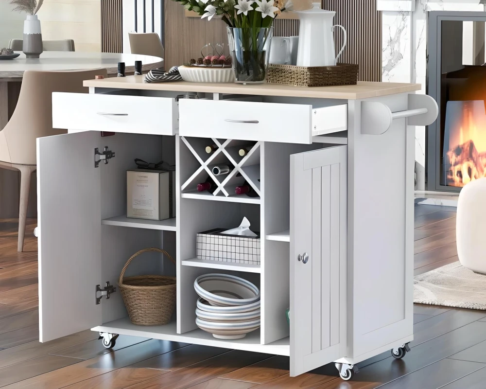 movable kitchen islands with storage