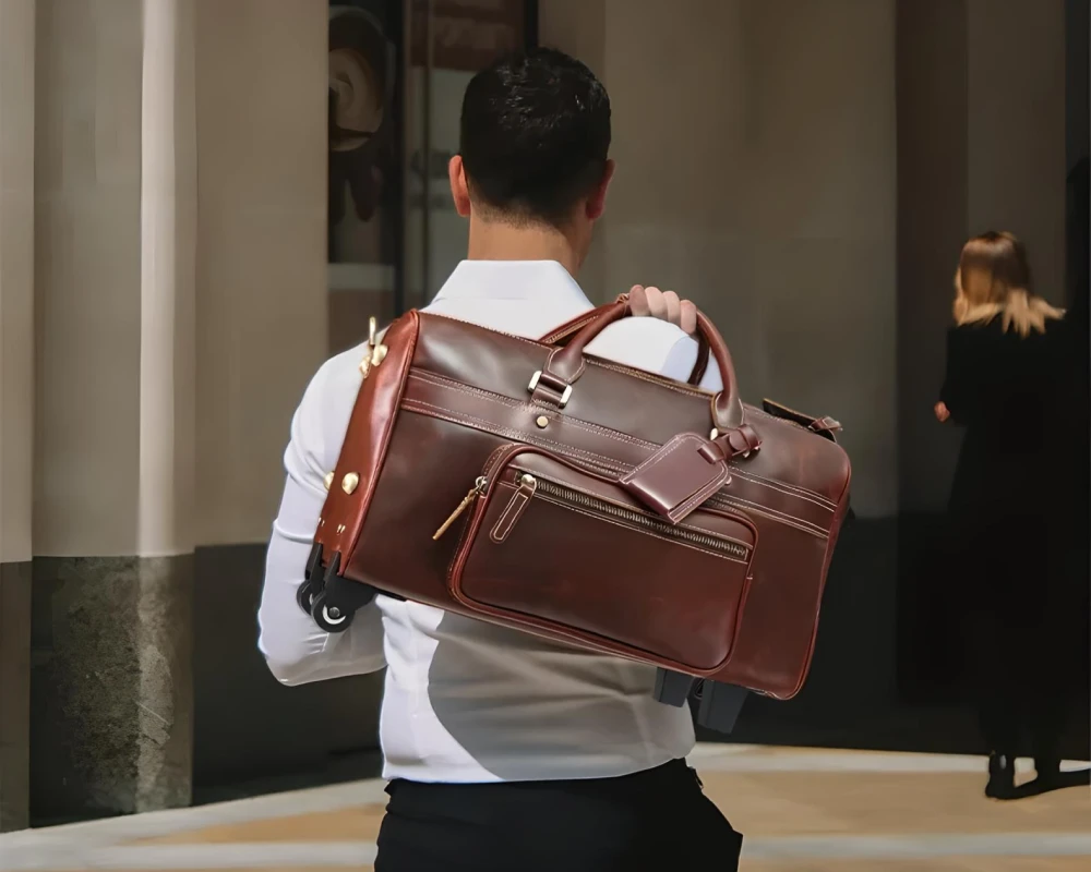 2 wheel luggage
