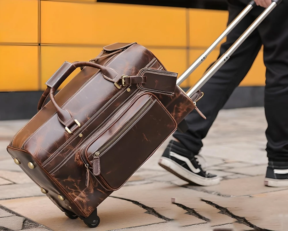 2 wheel luggage